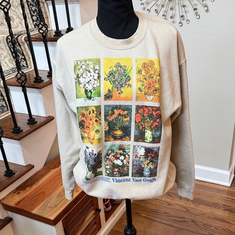 Vincent Van Gogh Art Print Sweatshirt